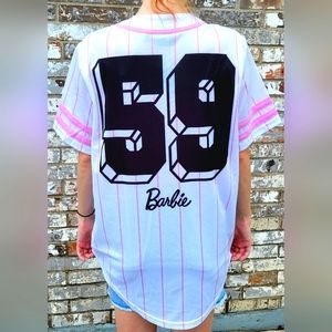 Barbie baseball jersey